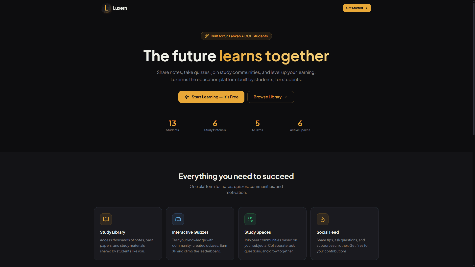 Luxern - Futrue Learns together